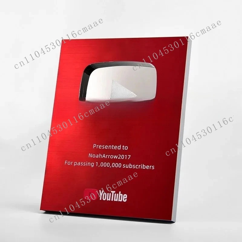 لوحة تذكارية مخصصة لجائزة الـ  - مراجعة Office Youtuber وسعره