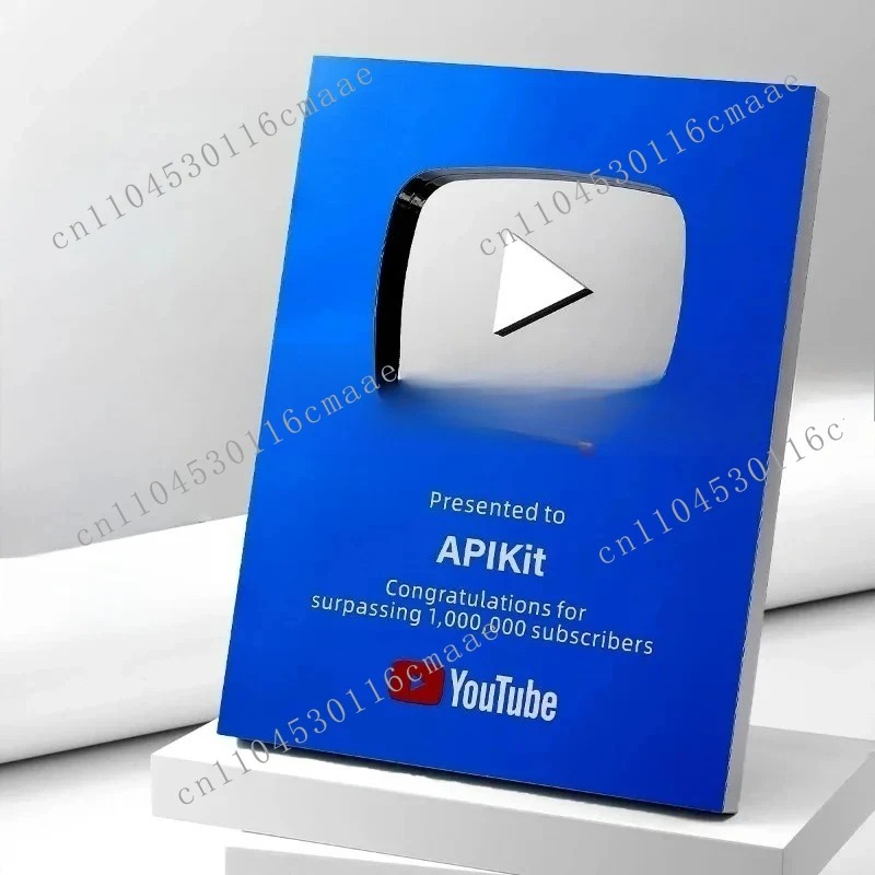 لوحة تذكارية مخصصة لجائزة الـ  - مراجعة Office Youtuber وسعره